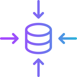 gecentraliseerde database icoon