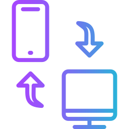 Data transmission icon