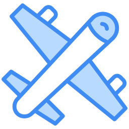 Air transportation icon