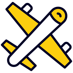 luchttransport icoon