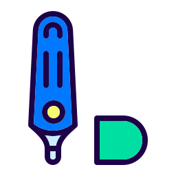 Highlighter line icon