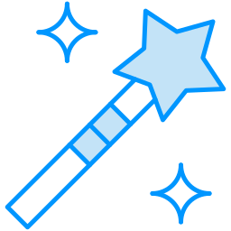 Magic stick icon