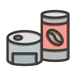 Canned food icon