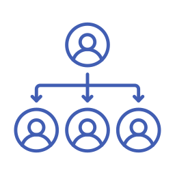 Organization chart icon