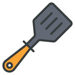 Slotted spoon icon