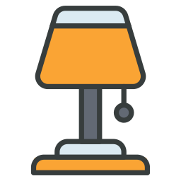 Table lamp icon