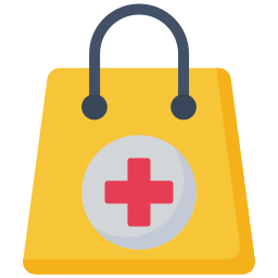 torba pierwszej pomocy ikona