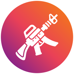 Machine gun icon