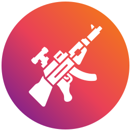 Assault rifle icon