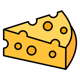 fromage Icône