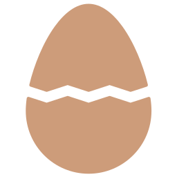 ovo quebrado Ícone