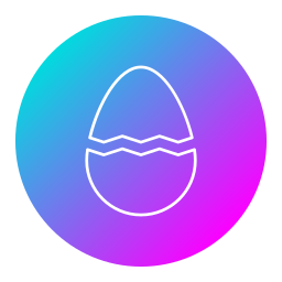 Разбитое яйцо иконка