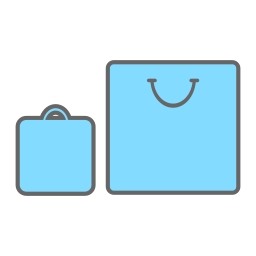 Shopping bag icon