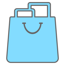 Shopping bag icon