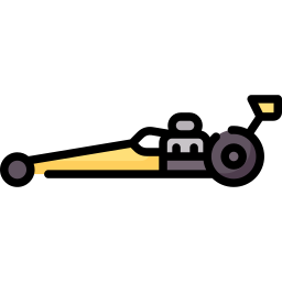 drag racing ikona
