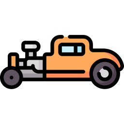 Hot rod icon