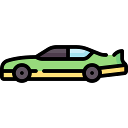 Stock car icon
