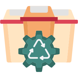 gestión de residuos icono