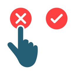 反対票を投じる icon