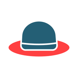 白い帽子 icon