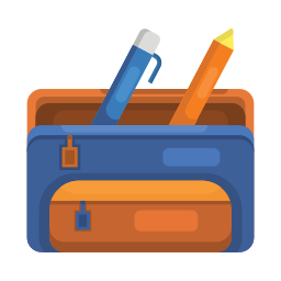 Pencil case icon