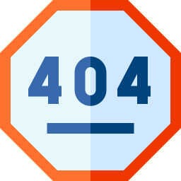 errore 404 icona