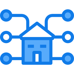 Smart house icon