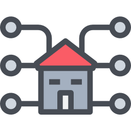 Smart house icon