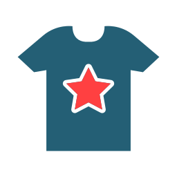diseño de camiseta icono