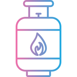 bouteille de gaz Icône