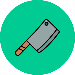 Нож мясника иконка