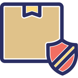 Parcel protection icon