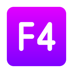 f4 icona