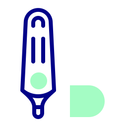Highlighter line icon
