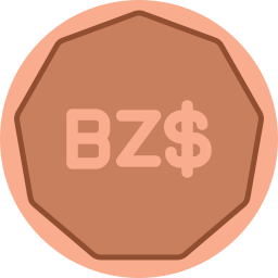 dolar belizeński ikona
