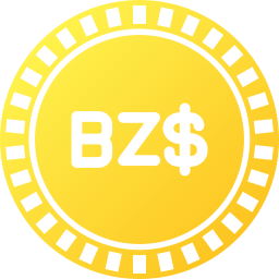 dolar belizeński ikona