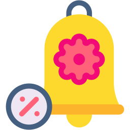 campana de notificación icono