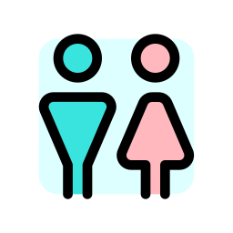 hombre y mujer icono