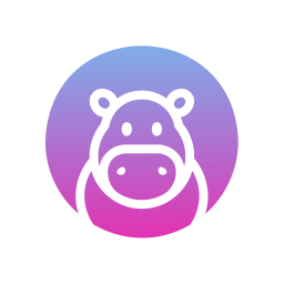 Hippopotamus icon