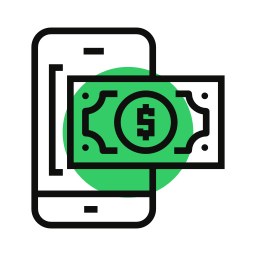 Online payment icon