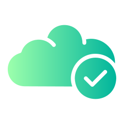 Cloud computing icon