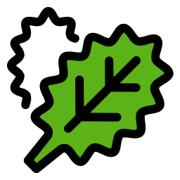 liściasta zieleń ikona