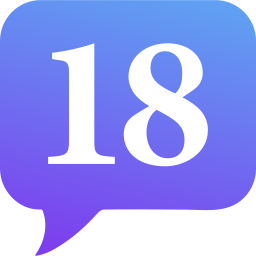 18 icono