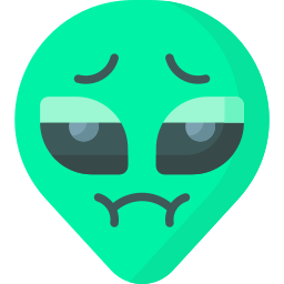 cabeça alienígena Ícone