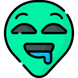 Alien head icon