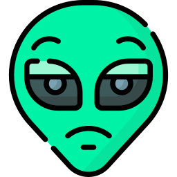 Alien head icon