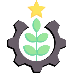 Sustainable development icon