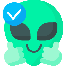 Alien head icon