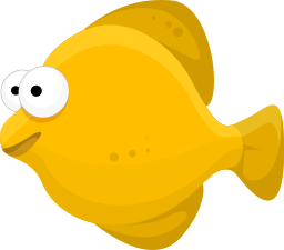 lindo pez icono