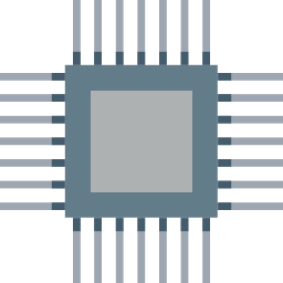 puce électronique Icône